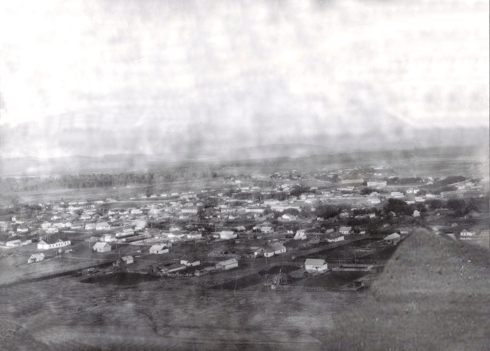 Зиянчурино - районный центр (фото конца 50 - нач 60 гг.)